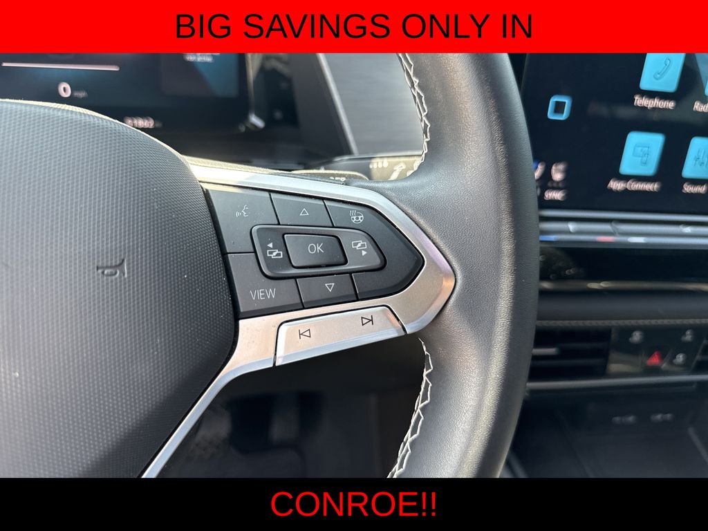2024 Volkswagen Atlas Cross Sport 2.0T SE Black at DeMontrond Gulf Freeway