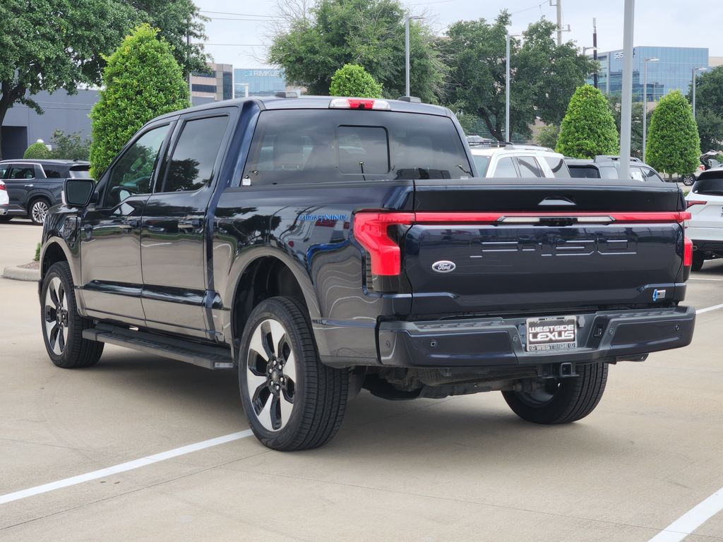 2023 Ford F-150 Lightning Platinum Blue at Cook Ford