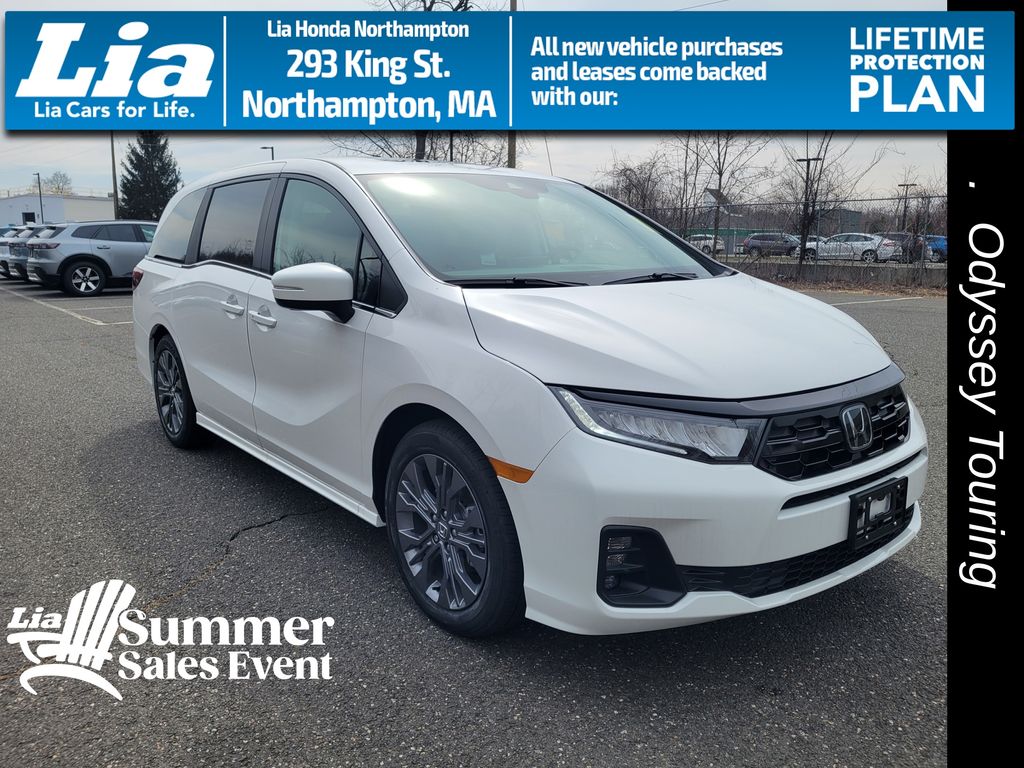 Platinum White Pearl 2026 Honda Odyssey Touring FWD Minivan Front-Wheel Drive Automatic