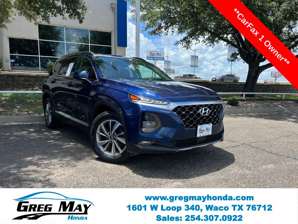 Blue (Stormy Sea) 2020 Hyundai Santa Fe 2.4L SEL FWD SUV / Crossover Front-Wheel Drive 8-Speed Automatic