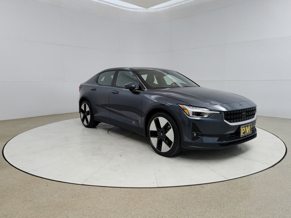 Midnight Metallic 2023 Polestar 2 Long Range Dual Motor AWD Sedan All-Wheel Drive 1-Speed Automatic