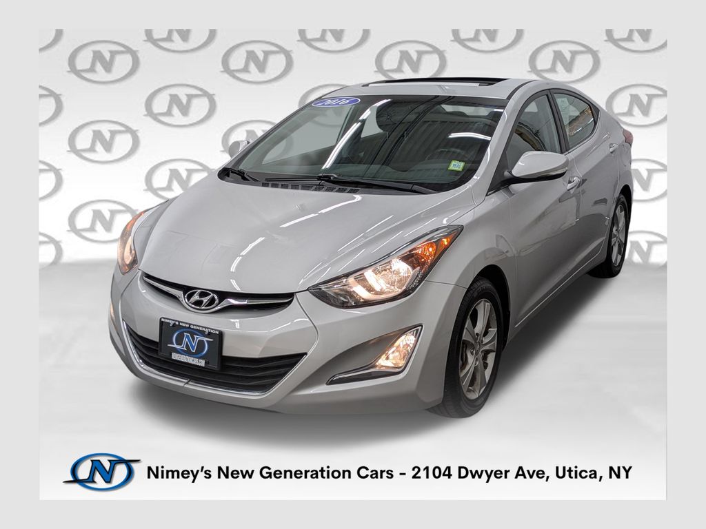 Symphony Silver 2016 Hyundai Elantra Sedan Front-Wheel Drive 6-Speed Automatic