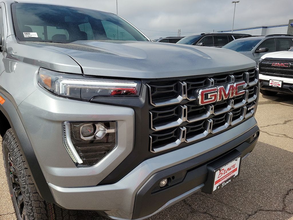 2026 GMC Canyon AT4 Silver at Brown Buick GMC