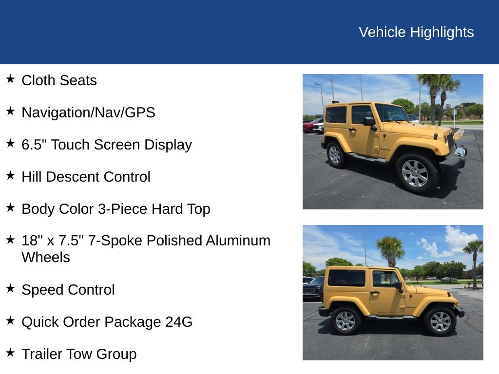 2013 Jeep Wrangler Sahara