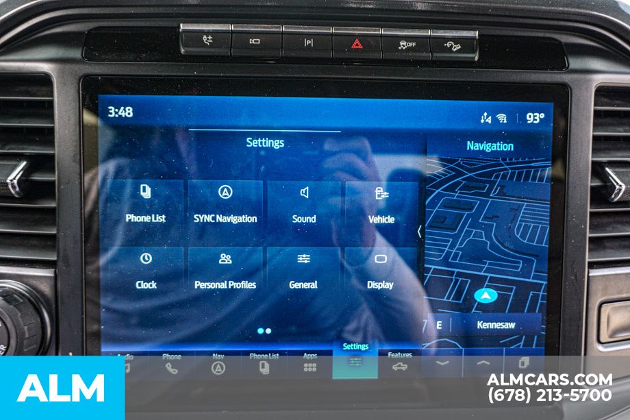 Used 2021 Gray Ford Lariat image 34