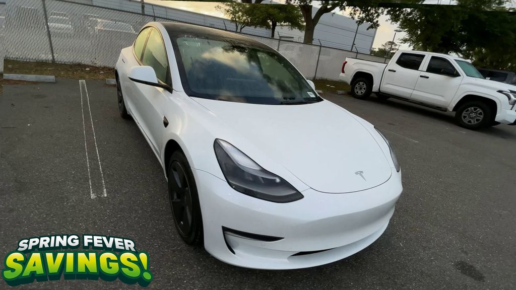 Used 2022 Tesla Model 3 Base with VIN 5YJ3E1EA9NF337295 for sale in Jacksonville, FL