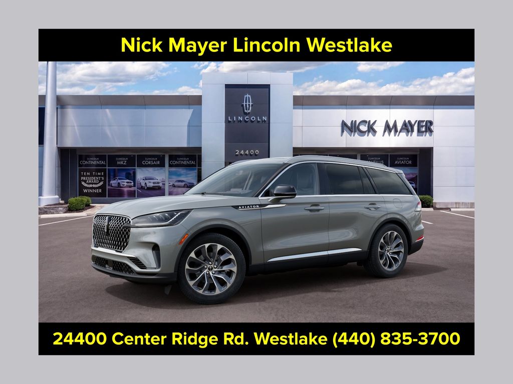 Avalanche Gray Clearcoat 2027 Lincoln Aviator SUV / Crossover All-Wheel Drive Automatic