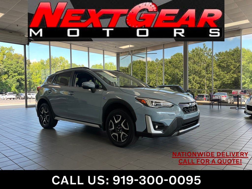 Cool Gray Khaki 2021 Subaru Crosstrek Hybrid SUV / Crossover All-Wheel Drive Continuously Variable Transmission