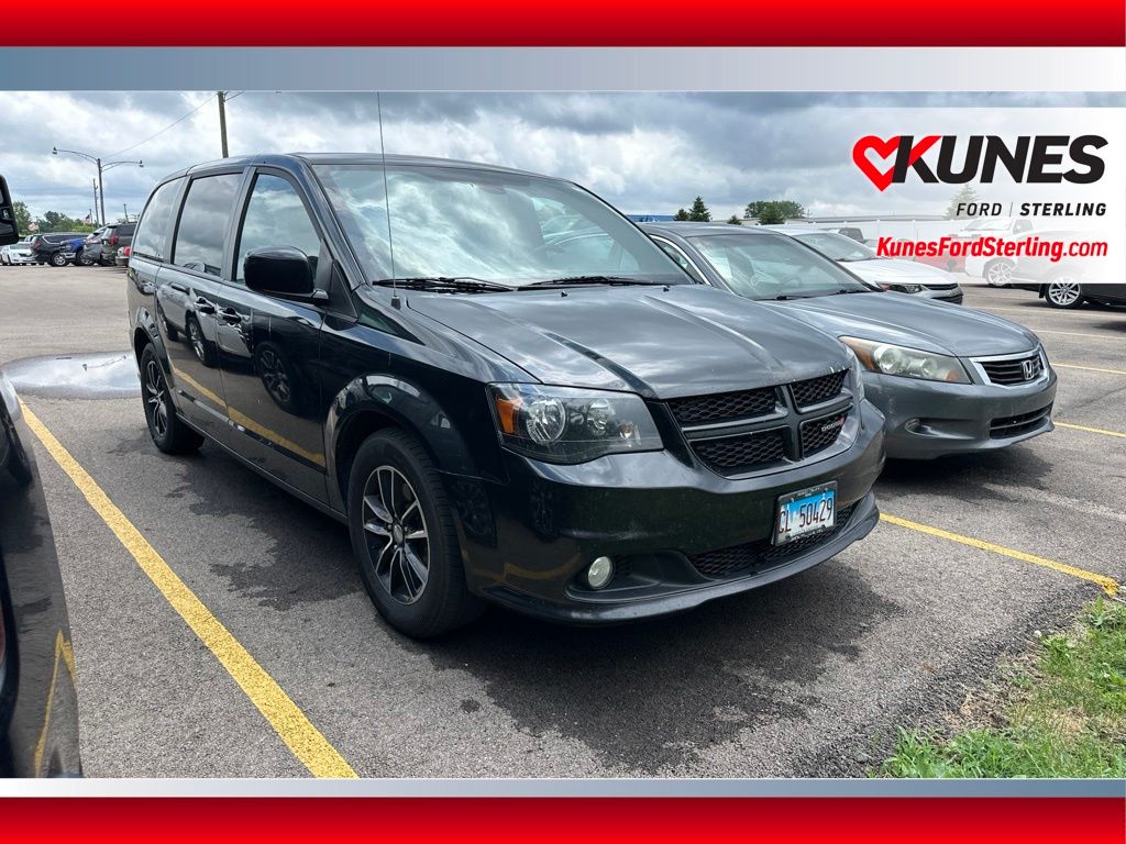 Brilliant Black Crystal Pearlcoat 2019 Dodge Grand Caravan GT FWD Minivan Front-Wheel Drive 6-Speed Automatic