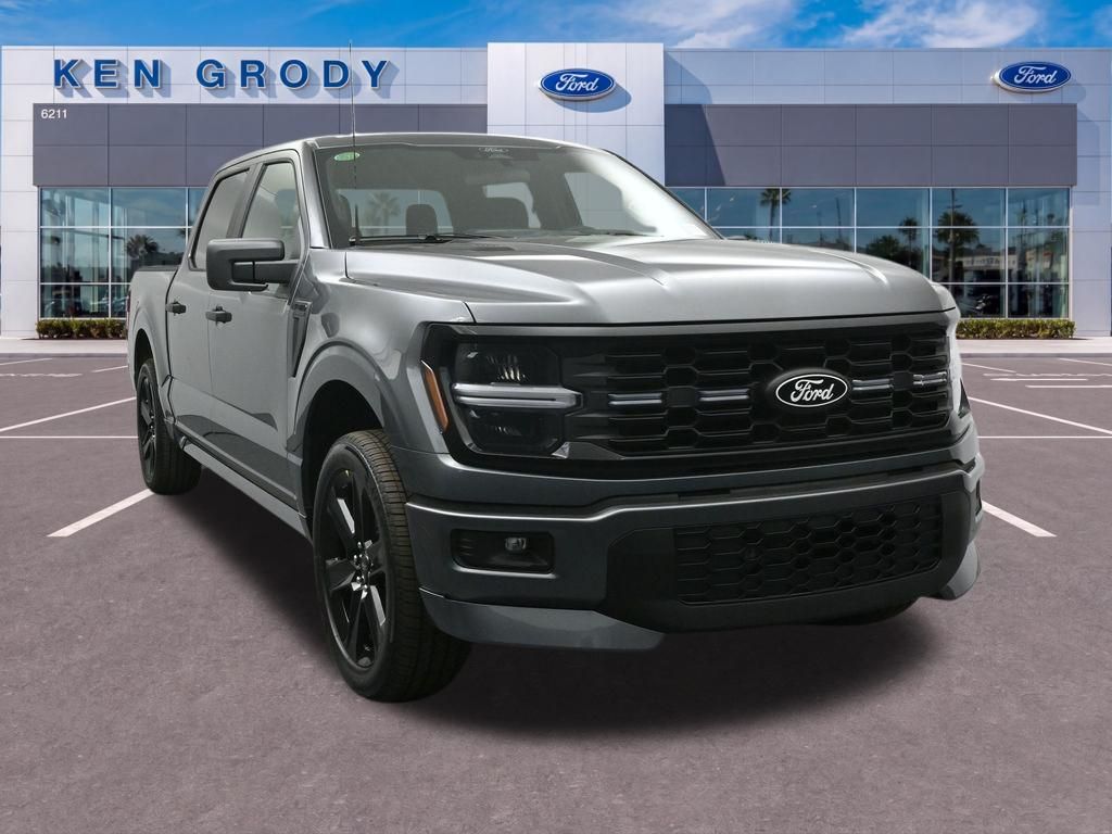 Gray Metallic 2026 Ford F-150 Pickup Truck Four-Wheel Drive Automatic