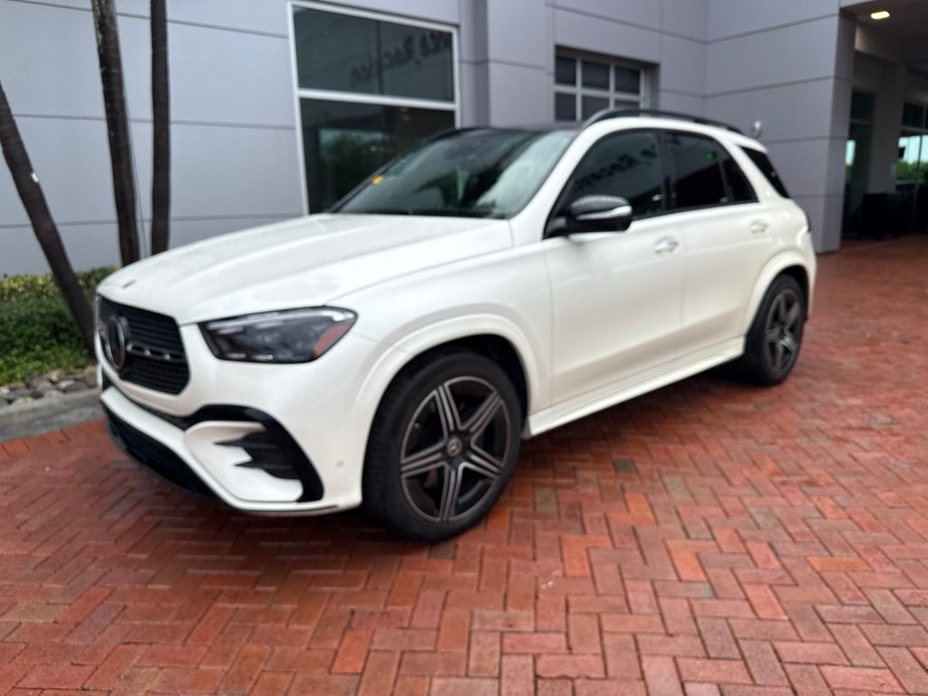 Certified Used 2024 White Mercedes-Benz GLE 450 image 2