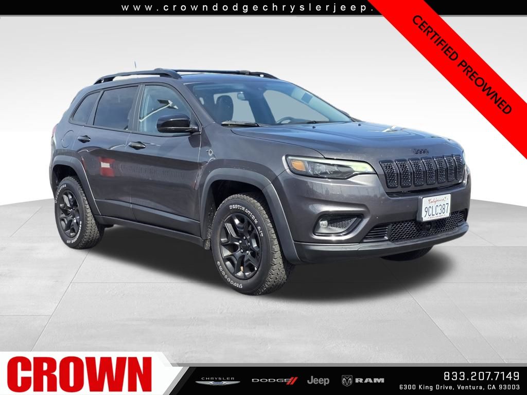 Gray (Granite Crystal Metallic Clearcoat) 2022 Jeep Cherokee X 4WD SUV / Crossover Four-Wheel Drive 9-Speed Automatic