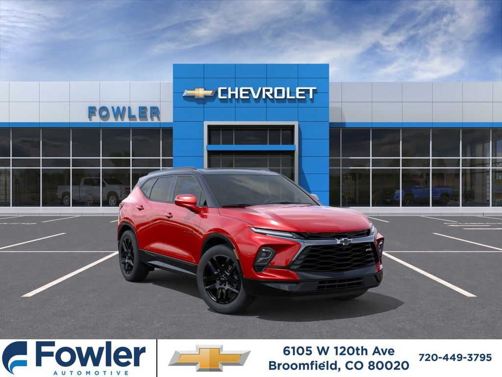 Radiant Red Tintcoat 2026 Chevrolet Blazer SUV / Crossover All-Wheel Drive 9-Speed Automatic Overdrive