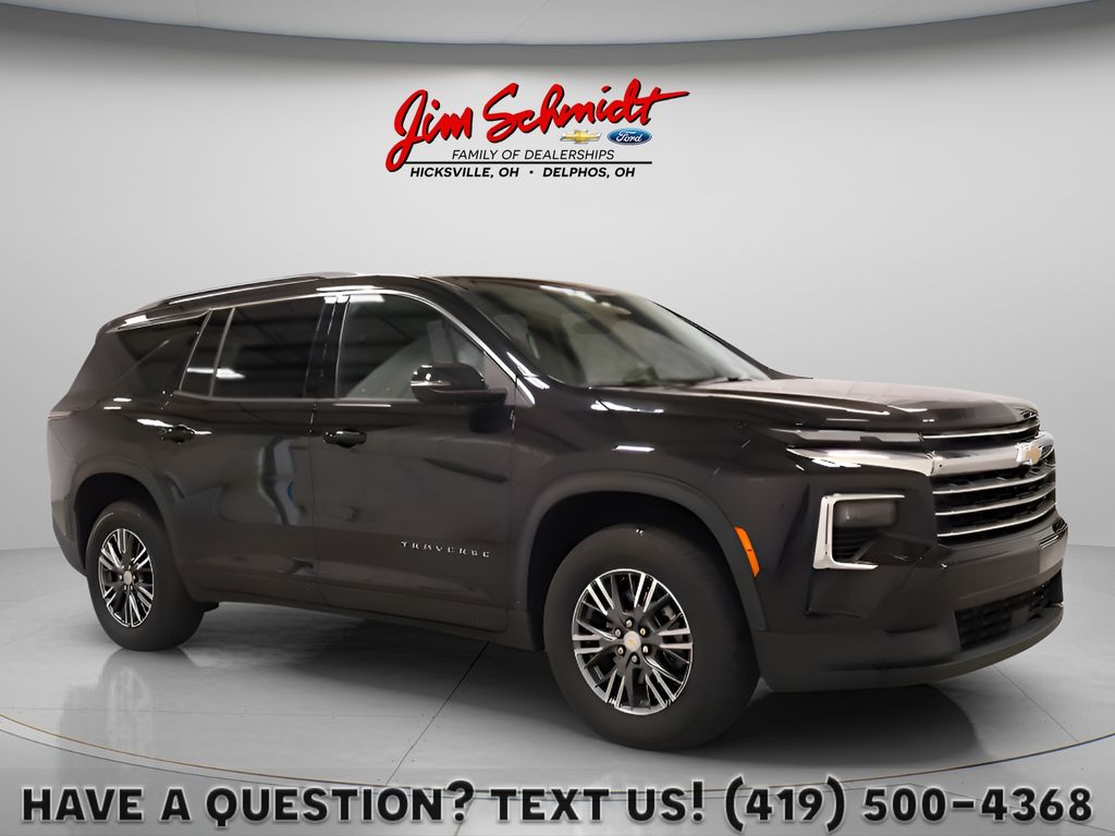 Mosaic Black Metallic 2026 Chevrolet Traverse SUV / Crossover Four-Wheel Drive 8-Speed Automatic