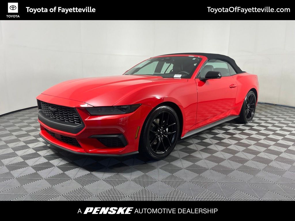 Race Red 2025 Ford Mustang Convertible Rear-Wheel Drive Automatic
