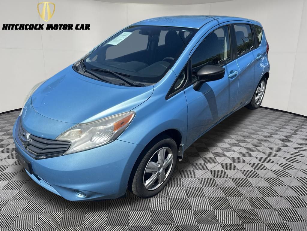 Morningsky Blue Metallic 2014 Nissan Versa Note Hatchback Front-Wheel Drive Continuously Variable Transmission