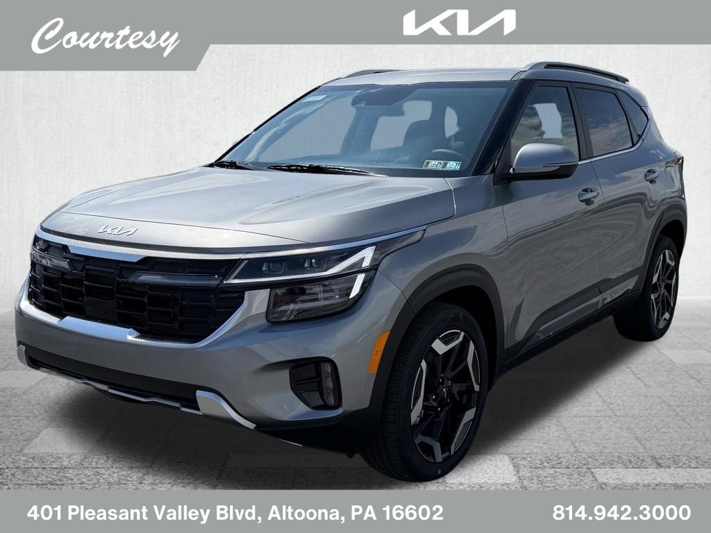 Steel Gray 2026 Kia Seltos SUV / Crossover All-Wheel Drive 8-Speed Automatic