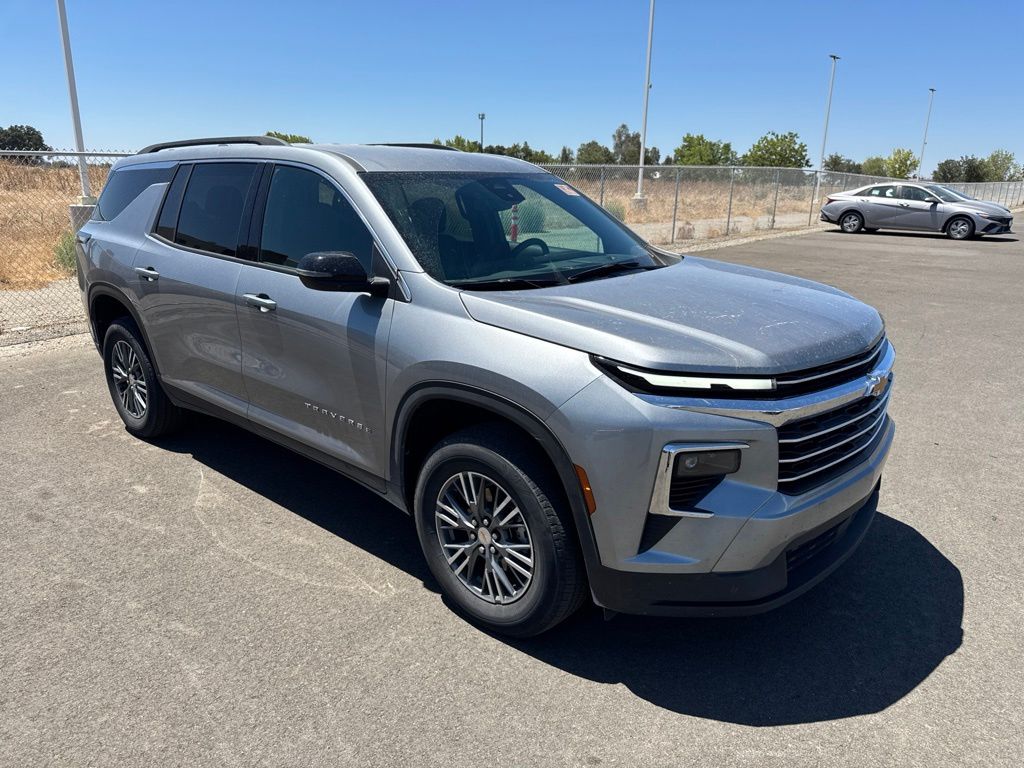 Sterling Gray Metallic 2025 Chevrolet Traverse SUV / Crossover Front-Wheel Drive 8-Speed Automatic
