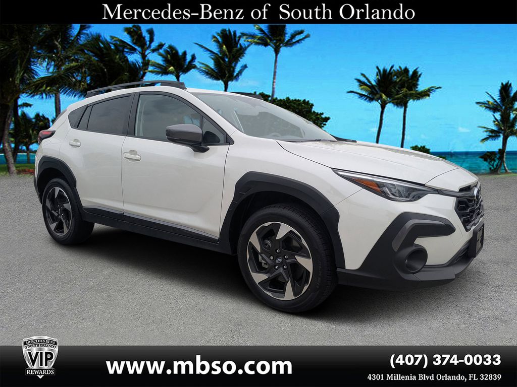 Crystal White Pearl 2025 Subaru Crosstrek SUV / Crossover All-Wheel Drive Continuously Variable Transmission
