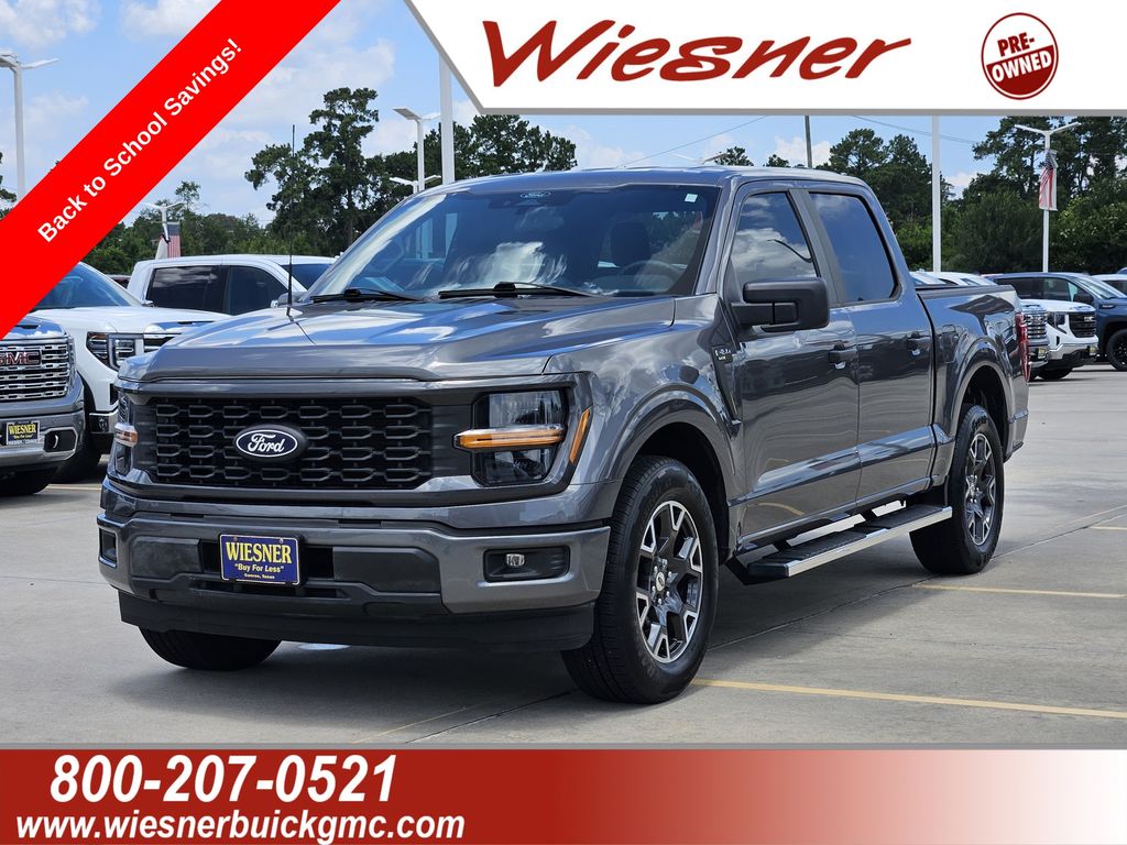 Gray Metallic 2024 Ford F-150 Pickup Truck 4X2 Automatic