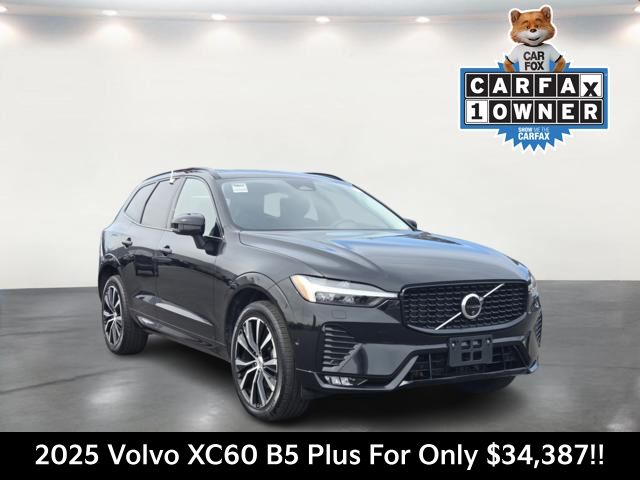 Black 2025 Volvo XC60 B5 Plus Dark Theme AWD SUV / Crossover All-Wheel Drive Automatic