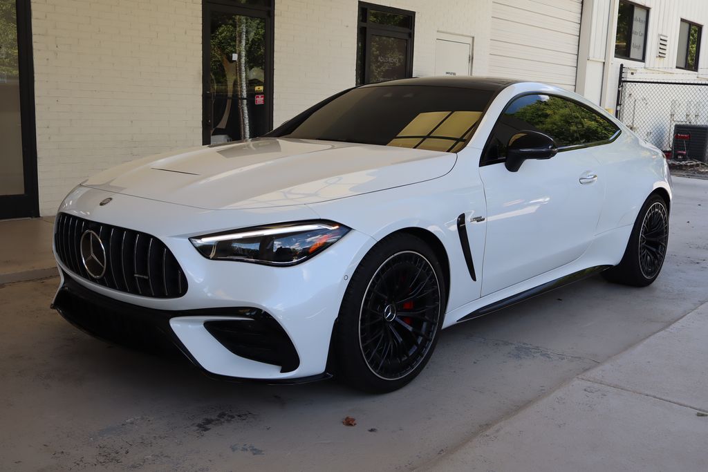 White 2025 Mercedes-Benz CLE Coupe All-Wheel Drive 9-Speed Automatic