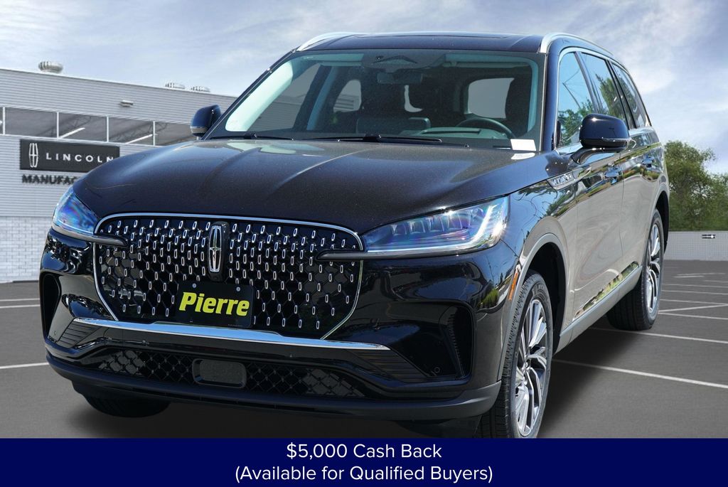 Black Metallic 2026 Lincoln Aviator SUV / Crossover All-Wheel Drive Automatic
