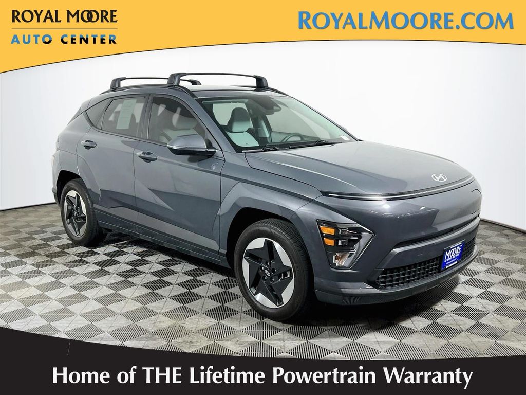 Ecotronic Gray Pearl 2024 Hyundai Kona Electric SUV / Crossover Front-Wheel Drive Automatic