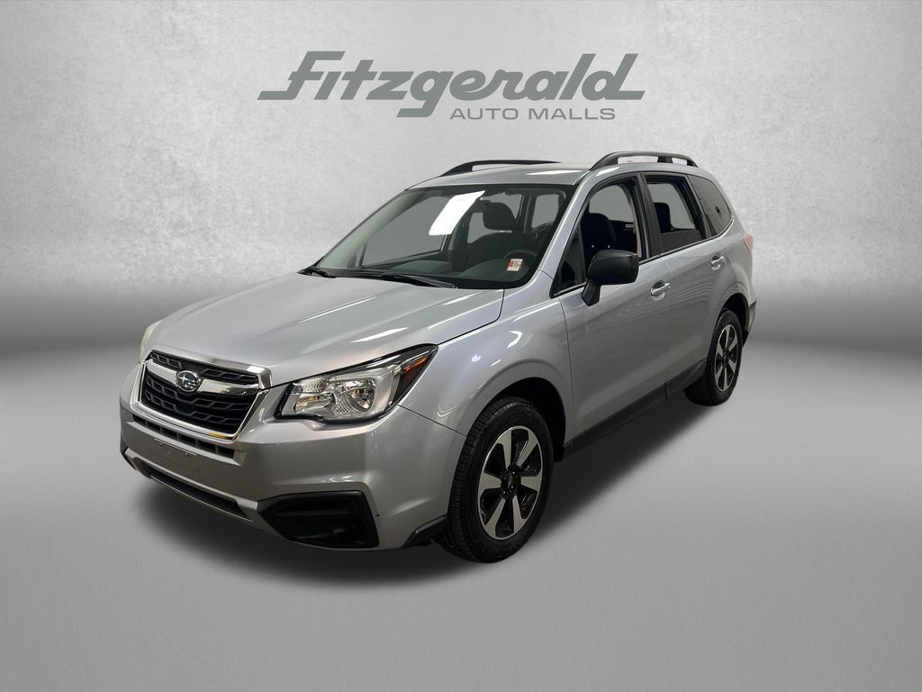 Ice Silver Metallic 2018 Subaru Forester SUV / Crossover All-Wheel Drive Continuously Variable Transmission
