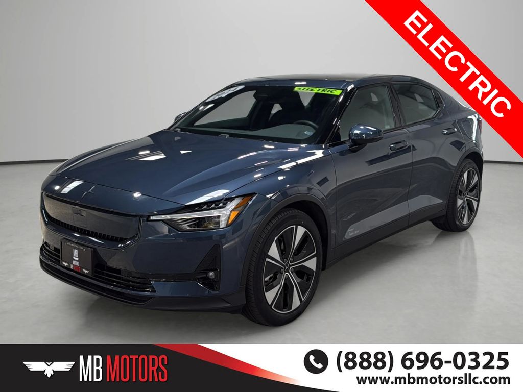 Midnight Metallic 2024 Polestar 2 Sedan All-Wheel Drive 1-Speed Automatic