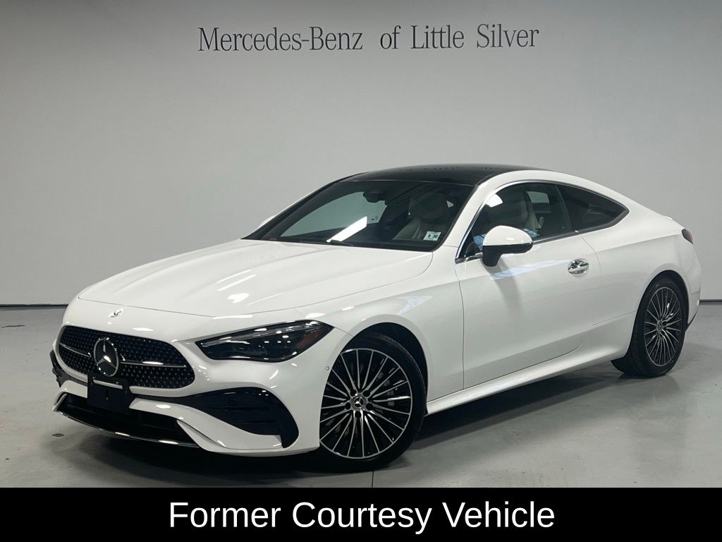 Polar White 2026 Mercedes-Benz CLE 450 4MATIC Convertible All-Wheel Drive 9-Speed Automatic
