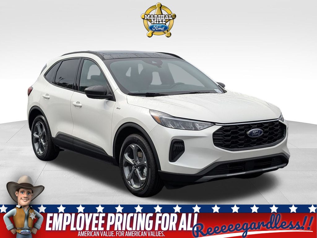Star White Metallic Tri-Coat 2026 Ford Escape ST-Line FWD SUV / Crossover Front-Wheel Drive 8-Speed Automatic