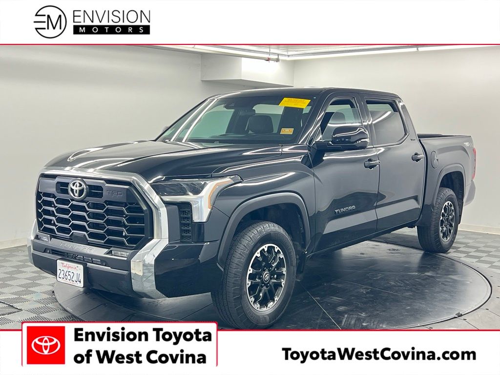 Midnight Black Metallic 2026 Toyota Tundra Pickup Truck Four-Wheel Drive Automatic
