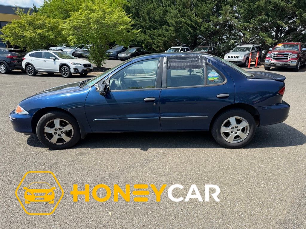 Indigo Blue Metallic 2001 Chevrolet Cavalier LS Sedan FWD Sedan Front-Wheel Drive 4-Speed Automatic Overdrive