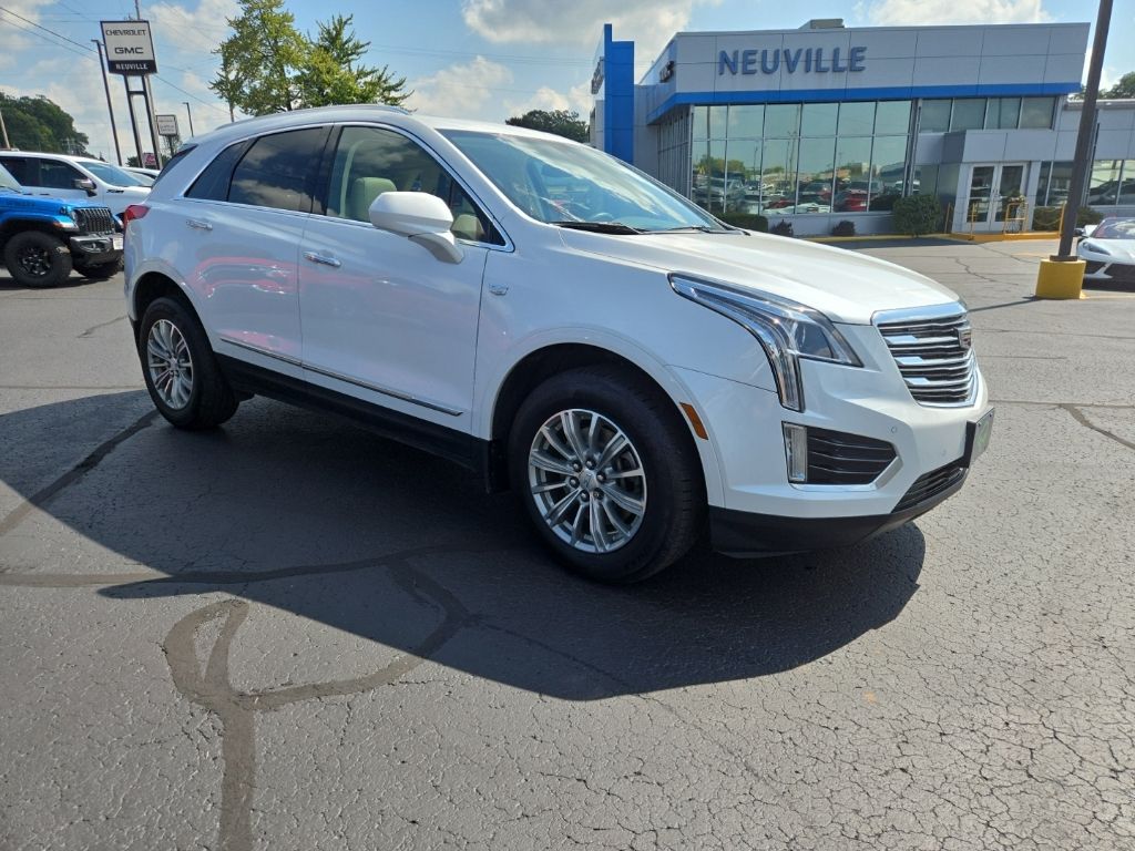 Crystal White Tricoat 2019 Cadillac XT5 SUV / Crossover Four-Wheel Drive 8-Speed Automatic