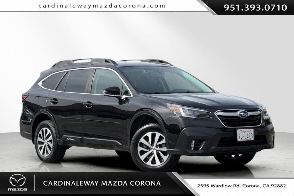 Crystal Black Silica 2020 Subaru Outback Premium AWD SUV / Crossover All-Wheel Drive Continuously Variable Transmission