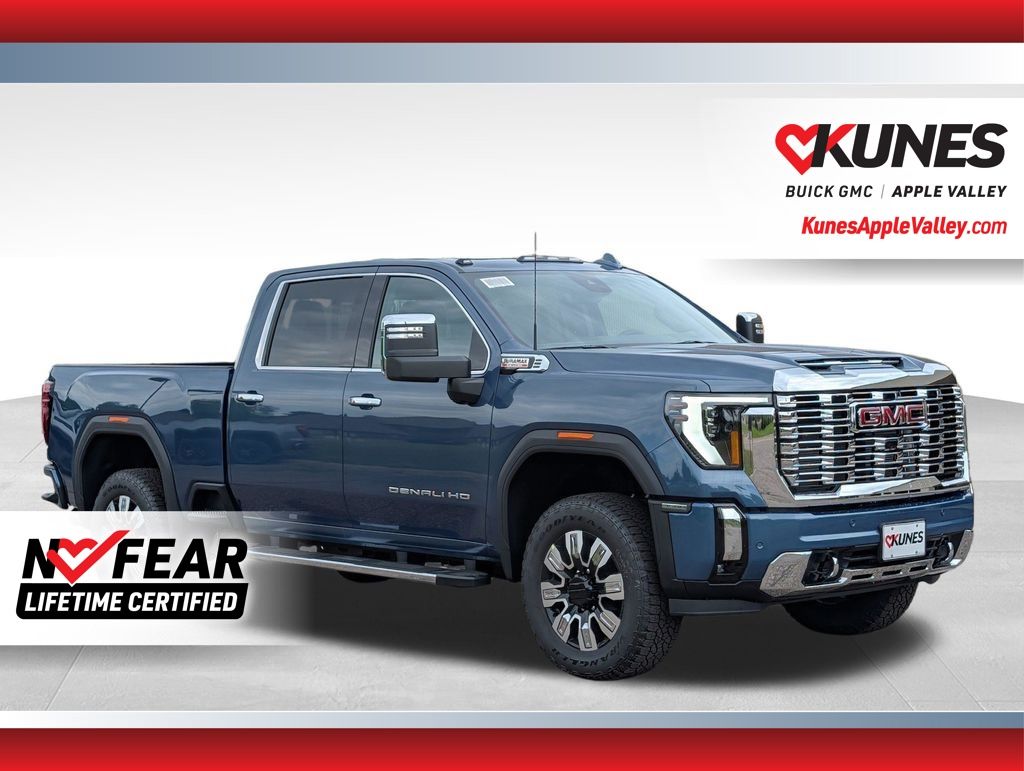 Downpour Metallic 2026 GMC Sierra 3500HD Pickup Truck Four-Wheel Drive Automatic