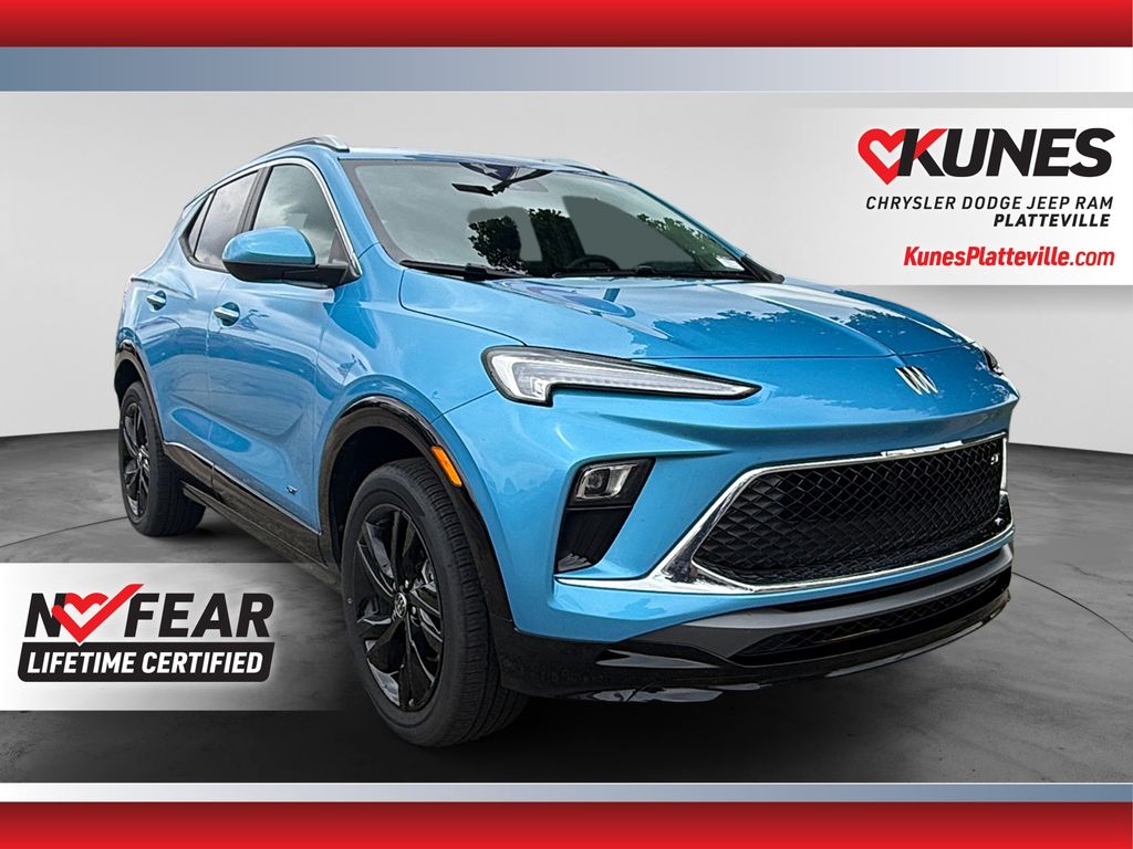 Teal (Aquamarine Blue Metallic) 2026 Buick Encore GX SUV / Crossover All-Wheel Drive 9-Speed Automatic