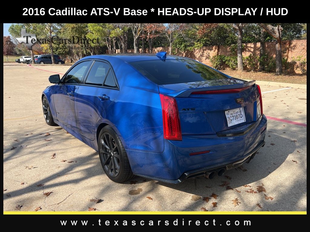 2016 Cadillac ATS-V Base 5