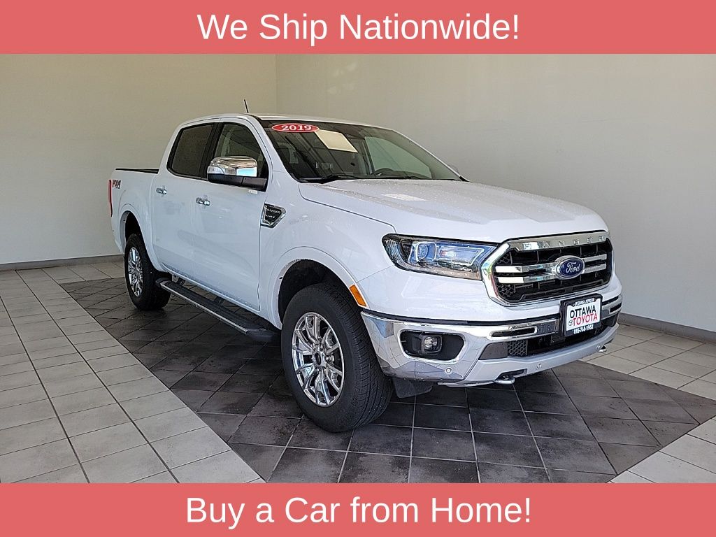 Oxford White 2019 Ford Ranger Pickup Truck Four-Wheel Drive Automatic
