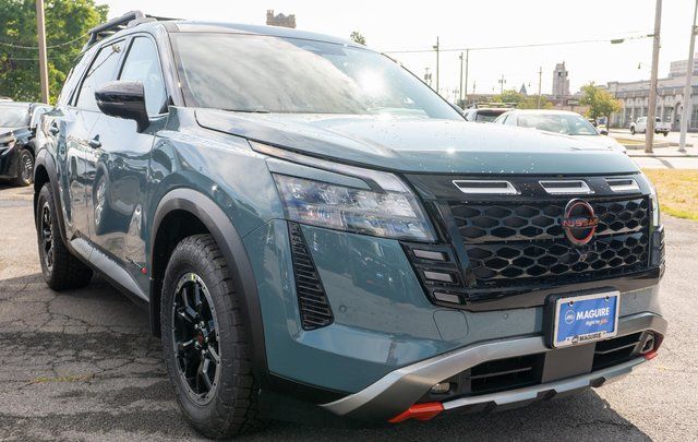 2026 Nissan Pathfinder Rock Creek Green at South Hills Kia