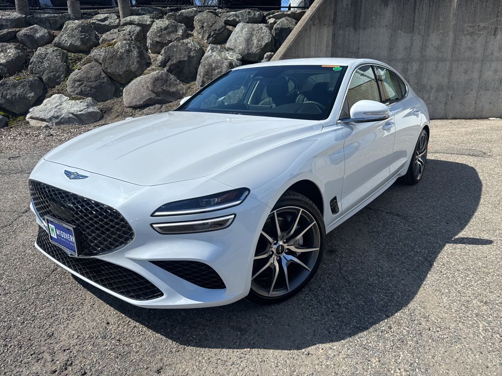 Uyuni White 2026 Genesis G70 2.5T Standard AWD Sedan All-Wheel Drive 8-Speed Automatic