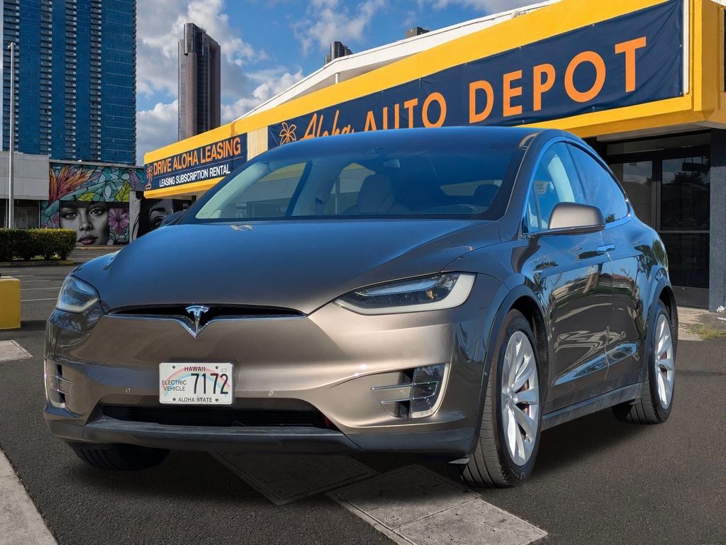 Titanium Metallic 2016 Tesla Model X SUV / Crossover All-Wheel Drive 1-Speed Automatic
