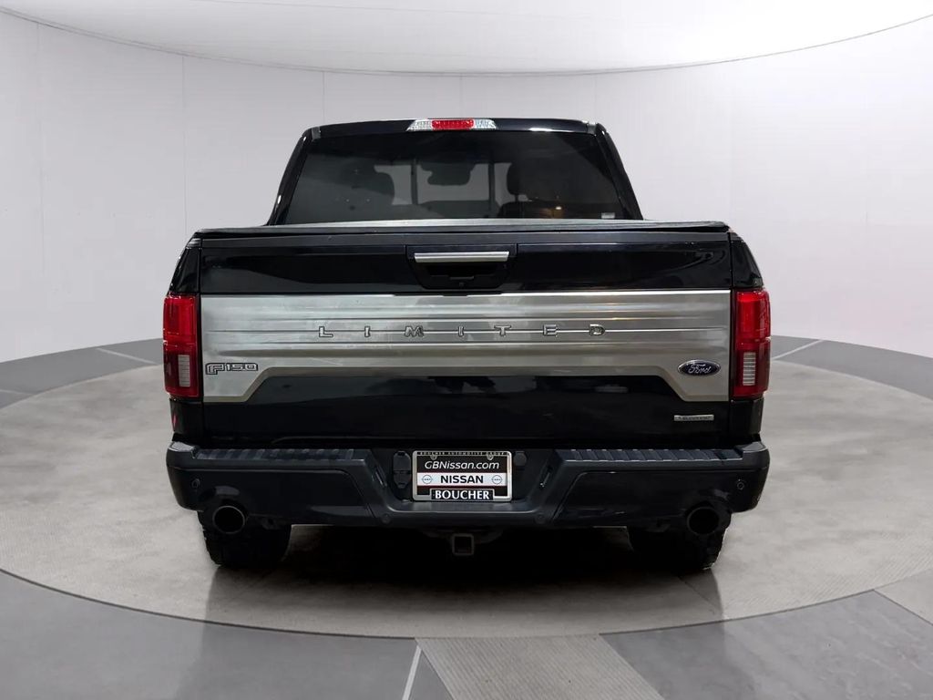 Used 2019 Agate Black Metallic Ford Limited image 5