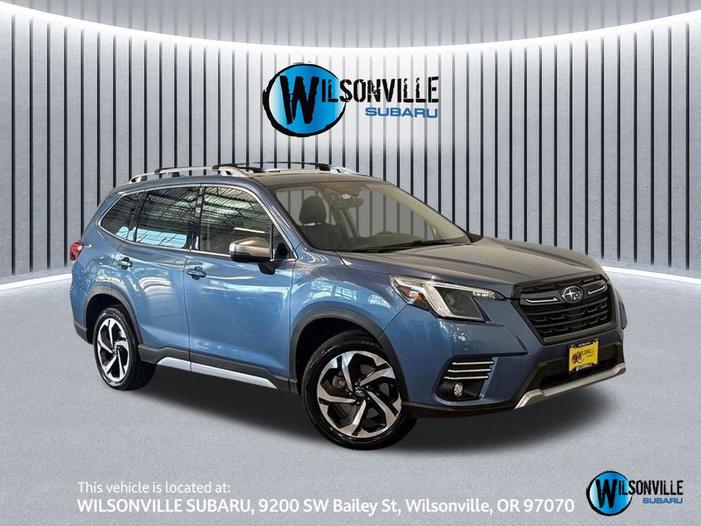 Horizon Blue Pearl 2023 Subaru Forester SUV / Crossover All-Wheel Drive Continuously Variable Transmission