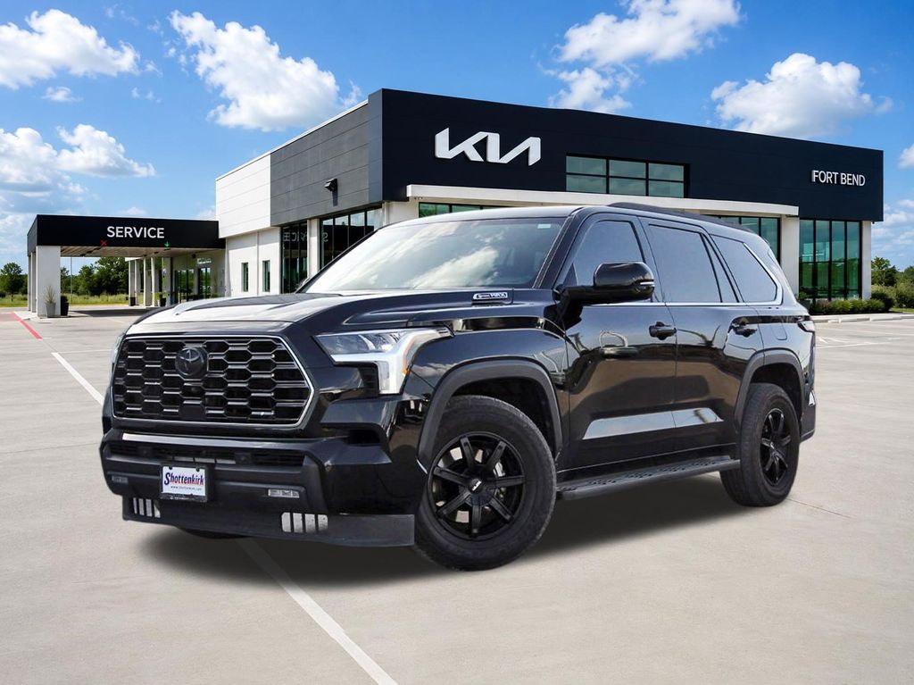 2024 Toyota Sequoia SR5 Black at Gullo Toyota
