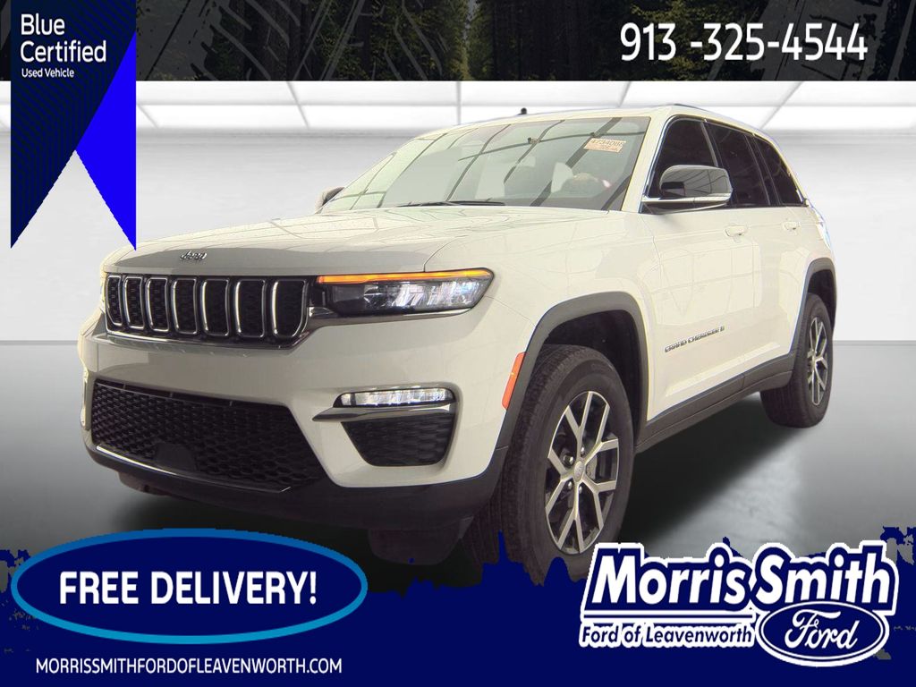 Bright White Clearcoat 2024 Jeep Grand Cherokee Limited 4WD SUV / Crossover Four-Wheel Drive 8-Speed Automatic
