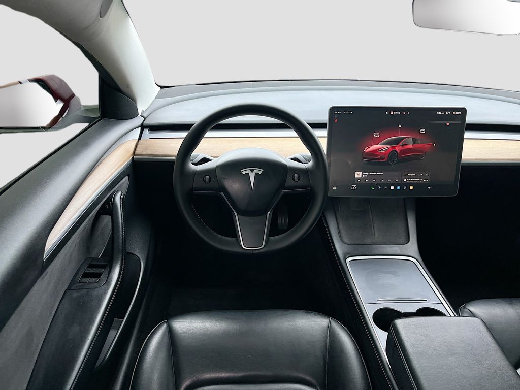 Used 2022 Red Tesla Base image 23