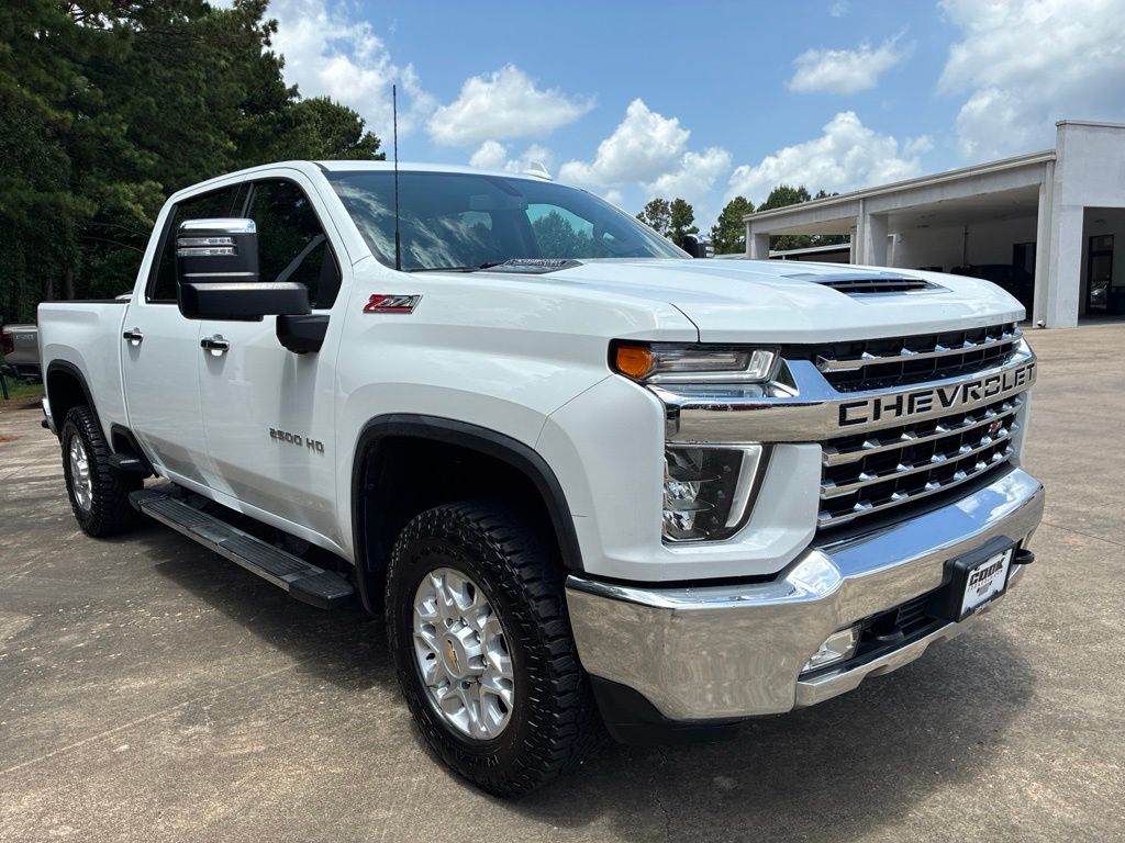 2022 Chevrolet Silverado 2500HD LTZ White at Wharton Ford