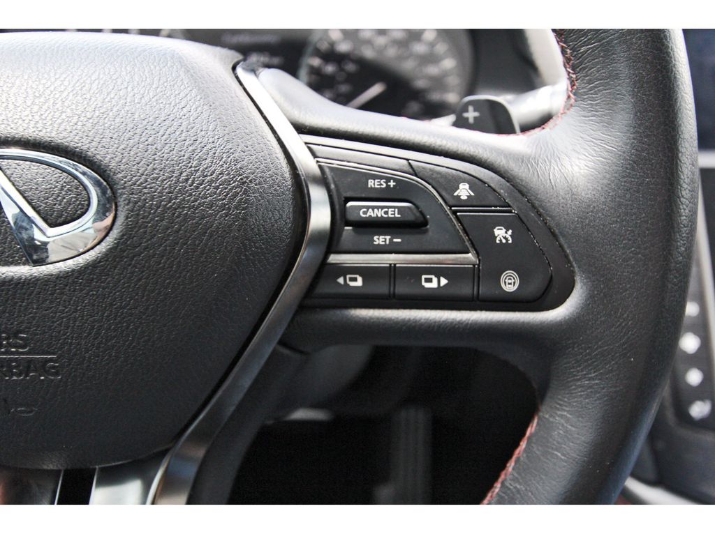 2024 INFINITI Q50 Red Sport 400 White at AutoSavvy Houston Southwest